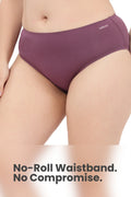 The Invisible Panty (Cotton | Mid Rise | Mauve)
