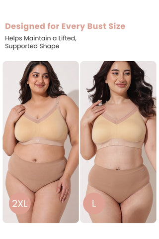 Sculpt & Lift Moulded Bra - Skin