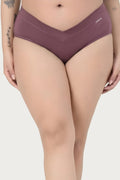 Modal C-Section Panty - Mauve