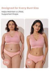 Sculpt & Lift Powermesh Bra - Paper Peach