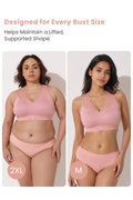 Sculpt & Lift Powermesh Bra - Paper Peach
