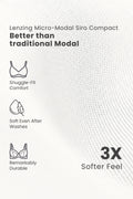 247 (Upgraded) White Modal Padded Maternity Feeding Bra