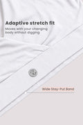 247 (Upgraded) White Modal Padded Maternity Feeding Bra
