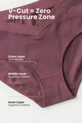 Modal C-Section Panty - Mauve