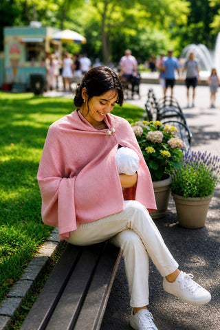 Diana Nursing Cover - Light Pink