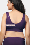 247 (Upgraded) Plum Modal Padded Maternity Feeding Bra