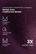 247 (Upgraded) Plum Modal Padded Maternity Feeding Bra