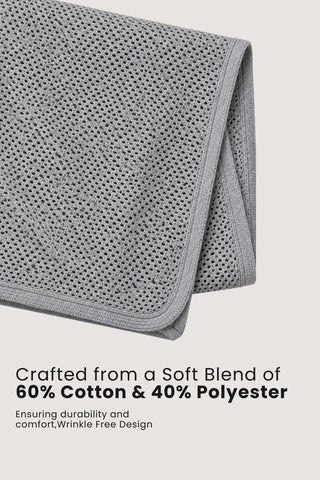 Graphite Grace Honeycomb Feeding & Nursing Cover