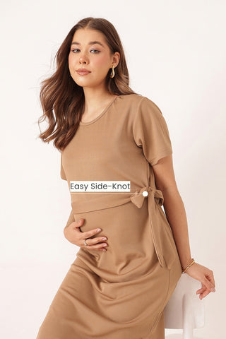 Mario Rib Zipless Feeding Dress - Chiku