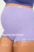 Pregnancy Panty – Over-the-Belly (Rib Textured) - Mist