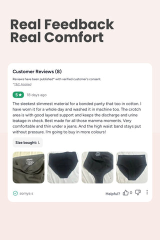 The Invisible Panty Pack Of 3 (Modal | High Rise | Black, Mauve & Navy)
