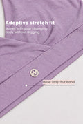 247 Extra Support Cotton Feeding Bra with Adjuster - Melange Purple
