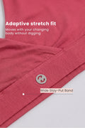 247 (Upgraded) Modal Padded Maternity Feeding Bra - Red