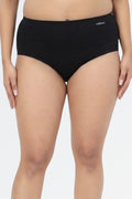 The Invisible Panty (Cotton | High Rise | Black)