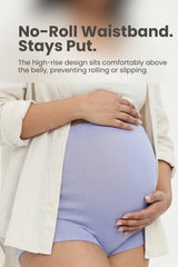 Pregnancy Panty – Over-the-Belly (Rib Textured) - Mist