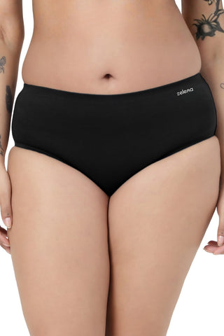 The Invisible Panty (Modal | Mid Rise | Black)
