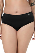 The Invisible Panty (Modal | Mid Rise | Black)
