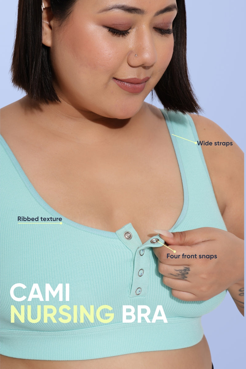 Cool Girl Nursing Bra - Aqua