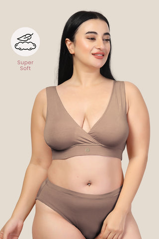 247 Light Coco Padded Maternity Feeding Bra