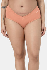 Modal C-Section Panty - Coral