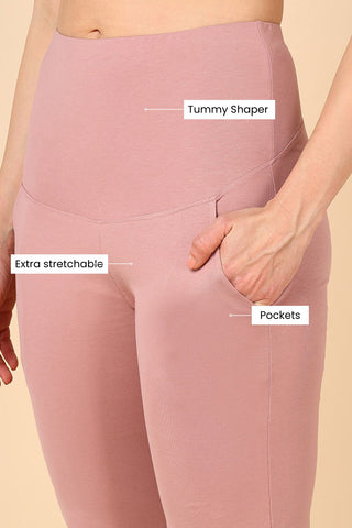 248 Zactive™ Onion Pink Maternity Trouser (Pregnancy & Postpartum)