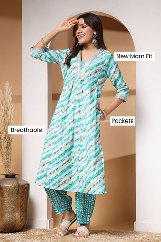 Effortless Breezy Beauty Maternity Kurta Set