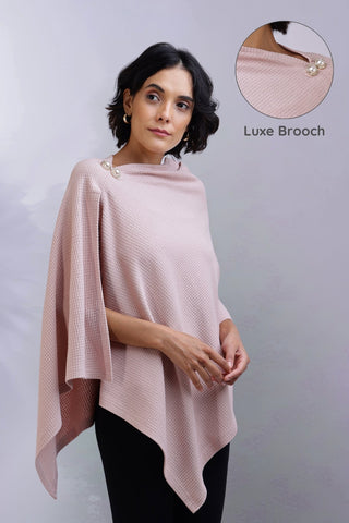 Maternity Diana Nursing Cover - Blush Pink