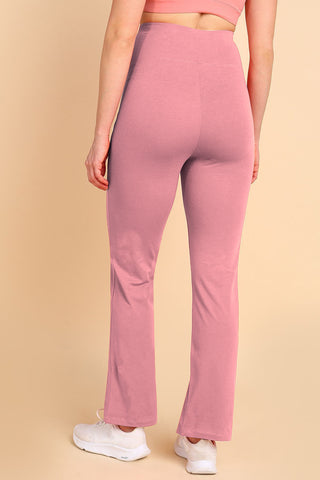 247 Zactive™ Deep Salmon High Waist Trousers (Pregnancy & Postpartum)