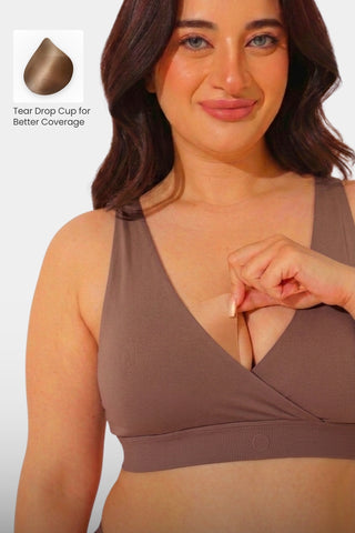 247 (Upgraded) Coco Modal Padded Maternity Feeding Bra