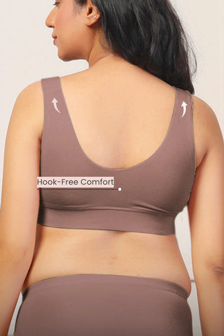 247 (Upgraded) Coco Modal Padded Maternity Feeding Bra