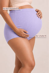 Pregnancy Panty – Over-the-Belly (Rib Textured) - Mist