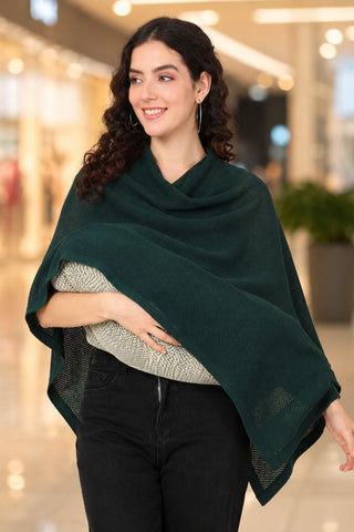 Ivy Green Honeycomb Feeding & Nursing Cover