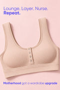 Cool Girl Nursing Bra - Skin