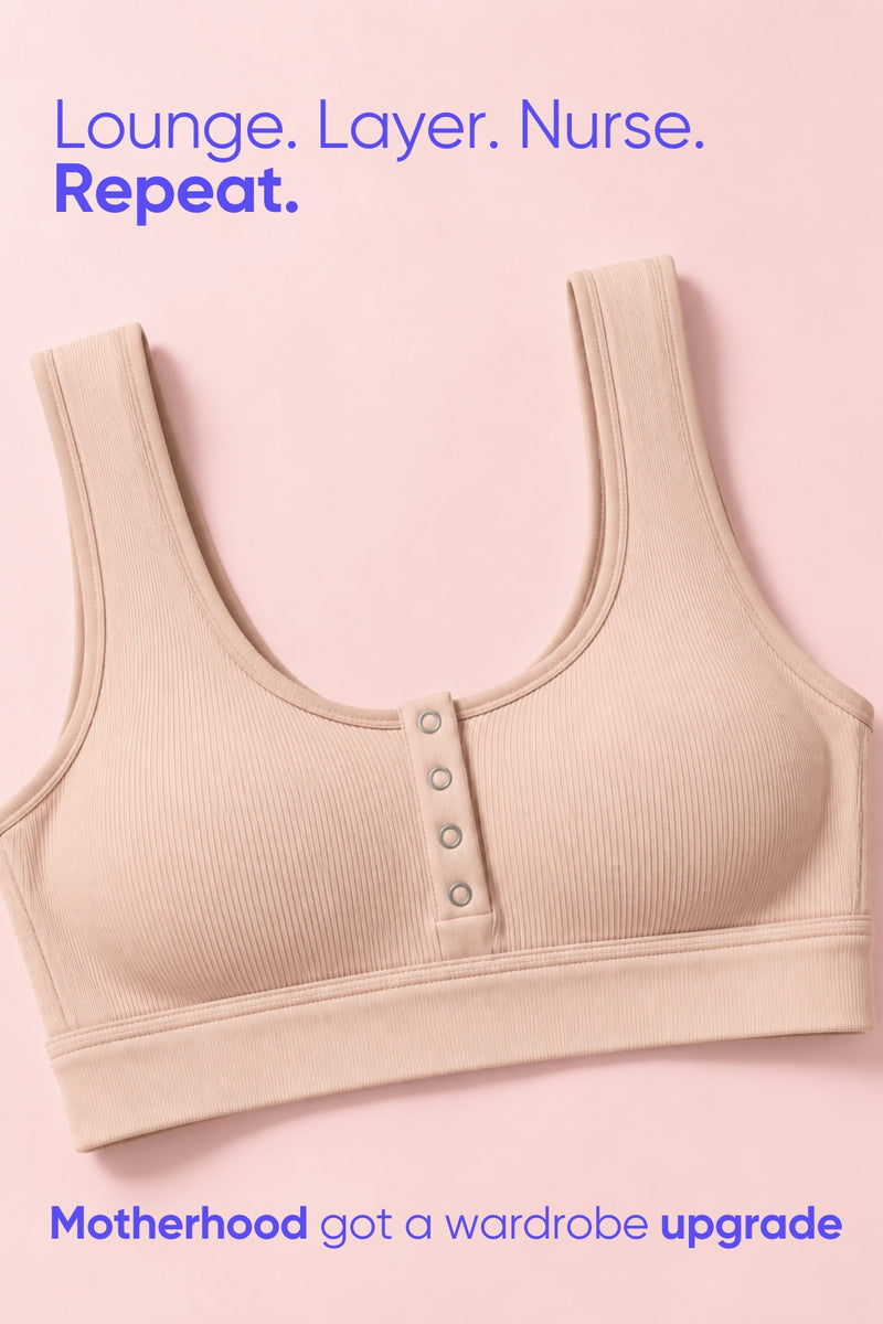 Cool Girl Nursing Bra - Skin