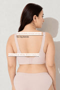 Sculpt & Lift Scallop Nursing Bra - Blush