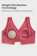 Sculpt & Lift Powermesh Bra - Red