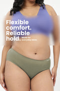 The Invisible Panty (Modal | Mid Rise | Matcha)