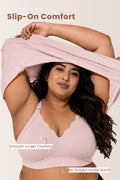 Sculpt & Lift Scallop Nursing Bra - Blush