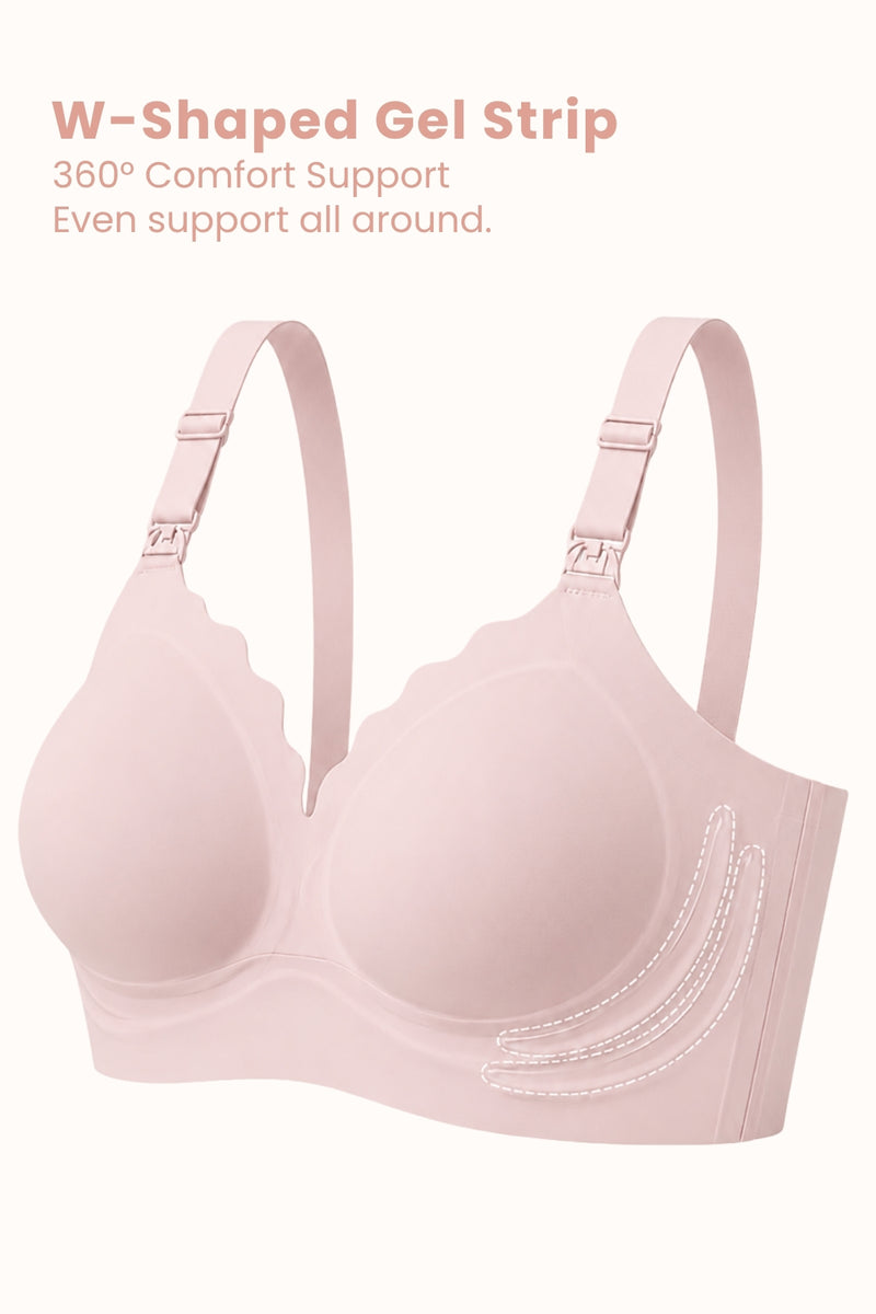 Sculpt & Lift Scallop Nursing Bra - Blush