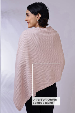 Maternity Diana Nursing Cover - Blush Pink