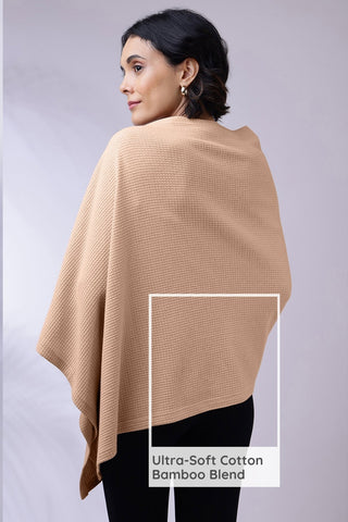 Maternity Amara Nursing Cover - Champagne