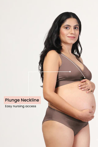 247 Coco Modal Padded Maternity Feeding Bra