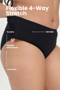 The Invisible Panty (Modal | Mid Rise | Black)