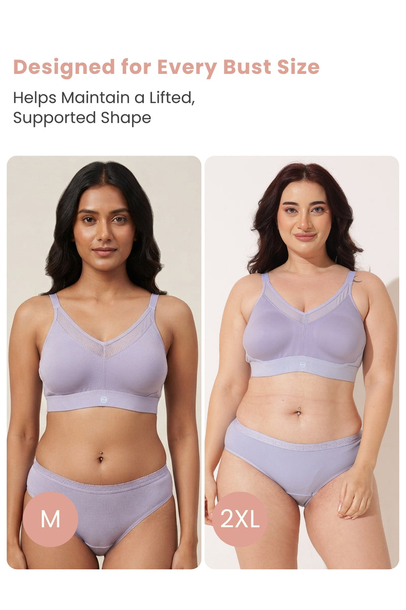 Sculpt & Lift Moulded Bra - Mist