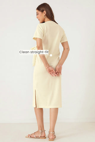 Mario Rib Zipless Feeding Dress - Ivory