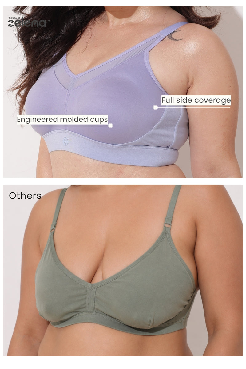Sculpt & Lift Moulded Bra - Mist