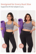 Sculpt & Lift Cotton Sports Bra - Grey