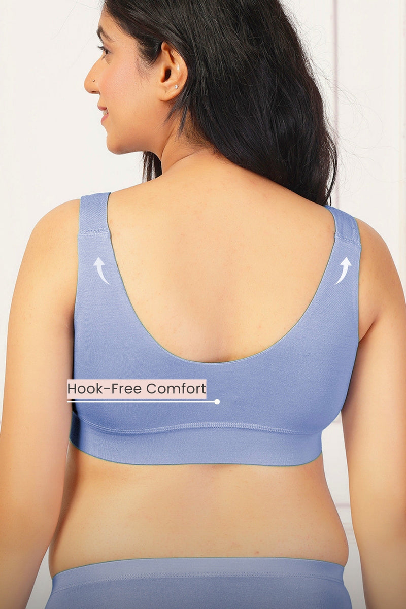 247 (Upgraded) Mist Modal Padded Maternity Feeding Bra