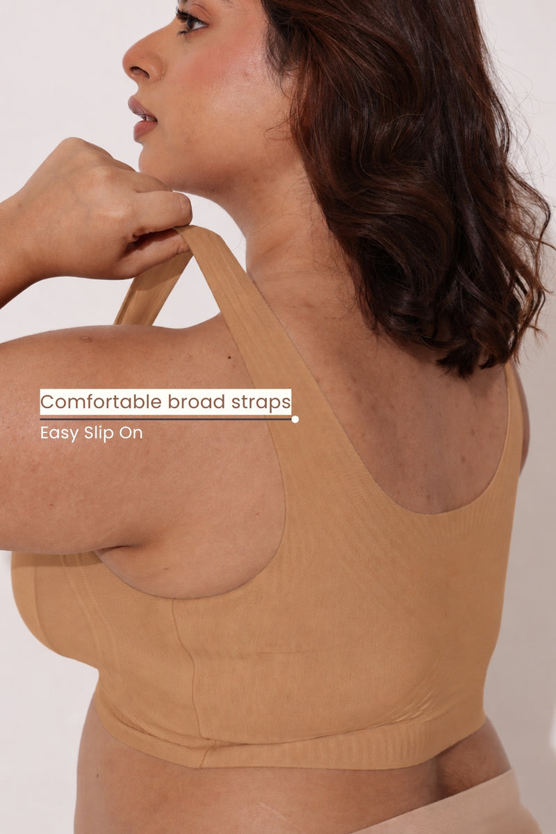 Sculpt & Lift Wave Edition Bra - Amber