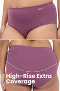 The Invisible Panty (Cotton | High Rise | Mauve)